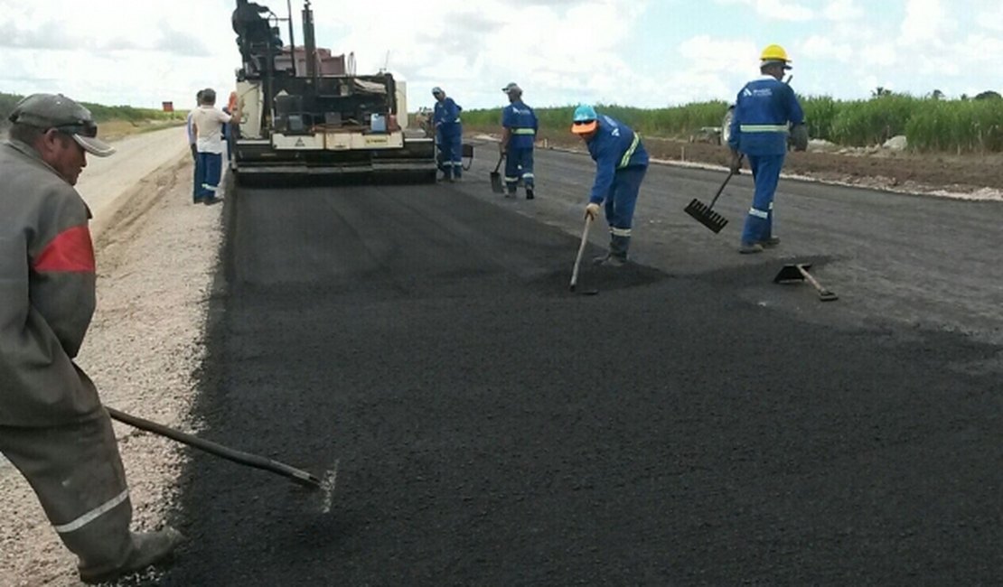 Obras em rodovias do Agreste estão próximas da conclusão