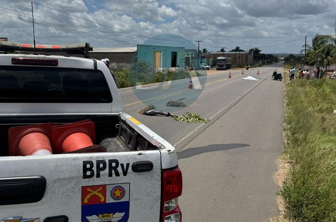 Homem morre em grave acidente, envolvendo carro e ciclomotor, na AL-110, entre as cidades de Arapiraca e São Sebastião