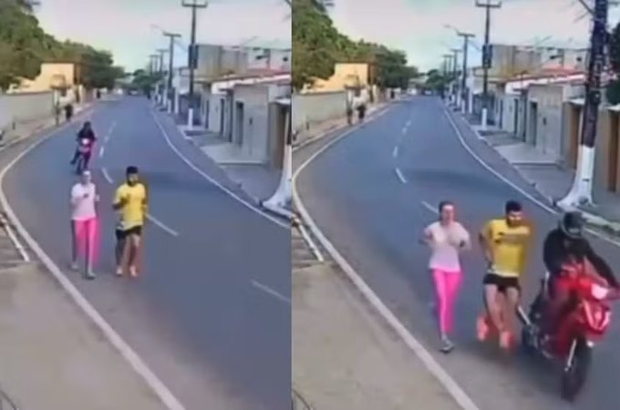 Motociclista atropela corredor e foge sem prestar socorro no Ceará