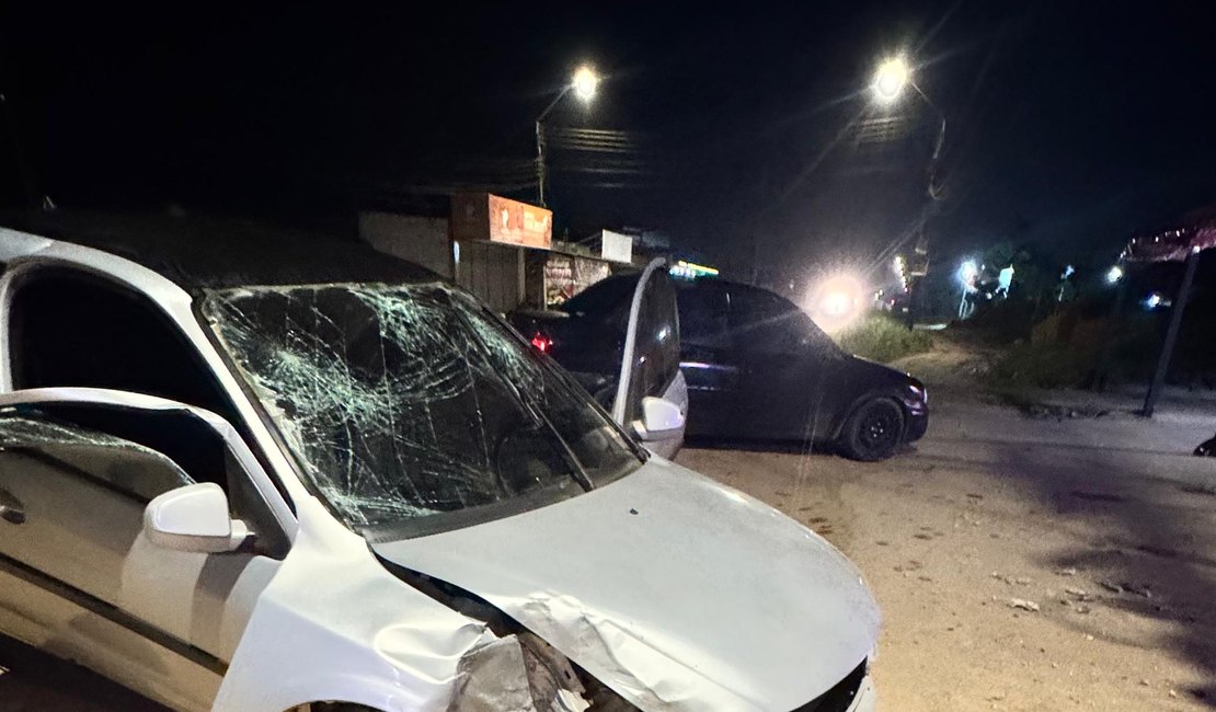 Duas mulheres ficam feridas em acidente na AL-110, em Arapiraca