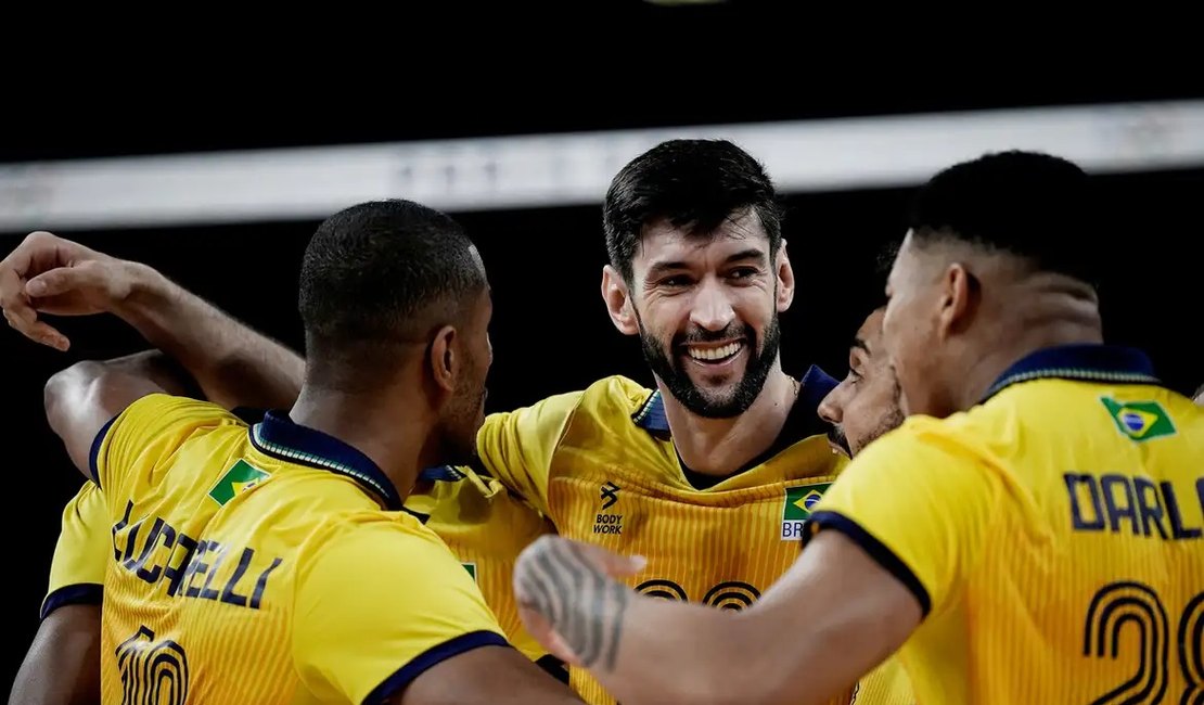Vôlei: renovada, seleção masculina estreia 4ª feira na Liga das Nações