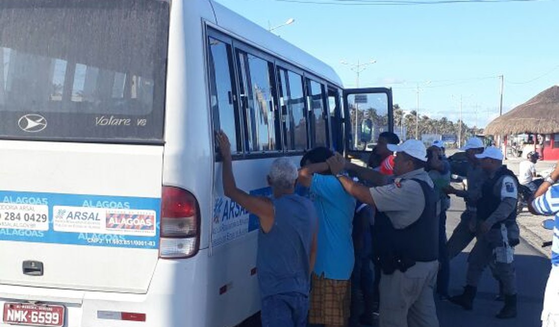 Batalhão de Trânsito autua 36 condutores, durante operação Lei Seca em Maceió