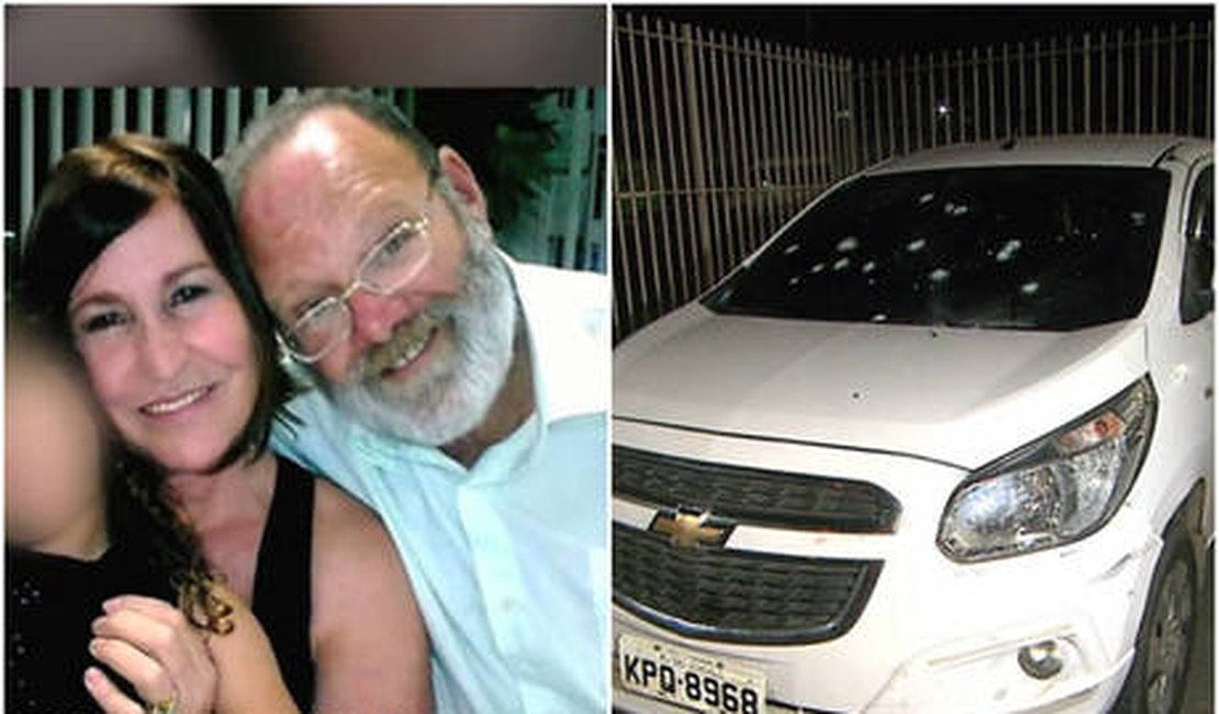 Casal tem carro atingido por mais de 30 tiros e mulher morre a caminho de hospital