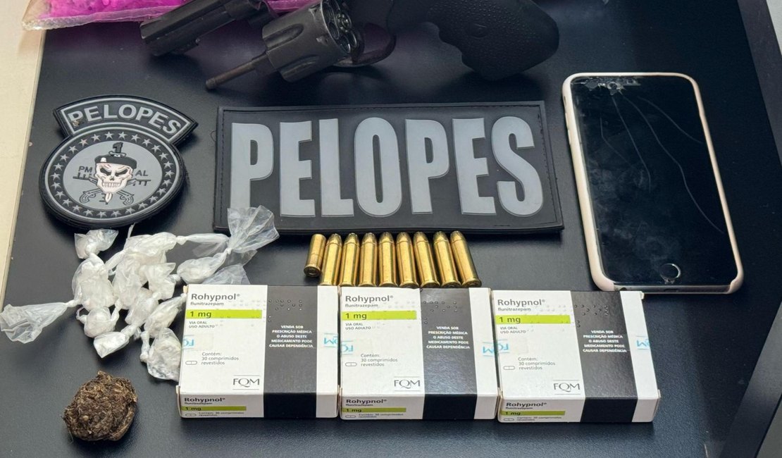 Batalhões da PM flagram crimes em Taquarana e São José da Tapera