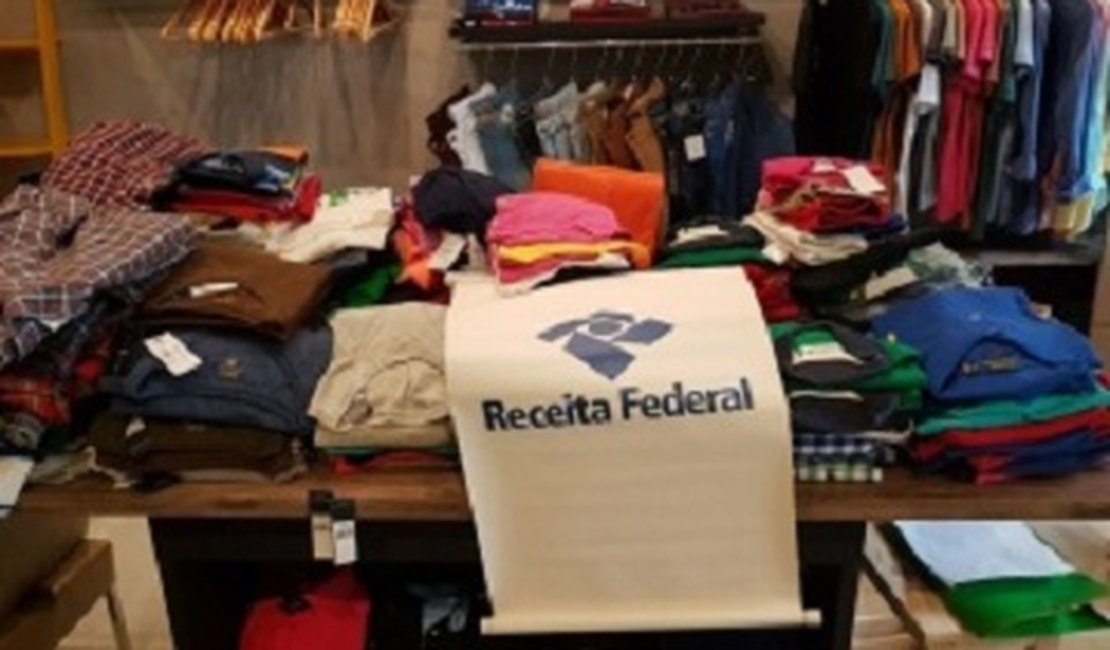 Operação apreende celulares, relógios e roupas de marcas consagradas