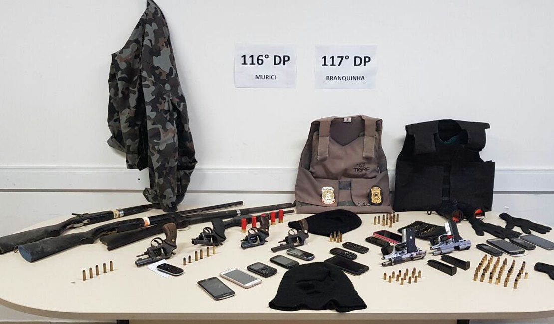 Polícia prende quadrilha suspeita em arrastões na Zona da Mata