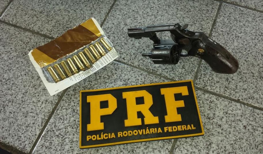 PRF registra aumento de 95% em apreensão de armas, em Alagoas