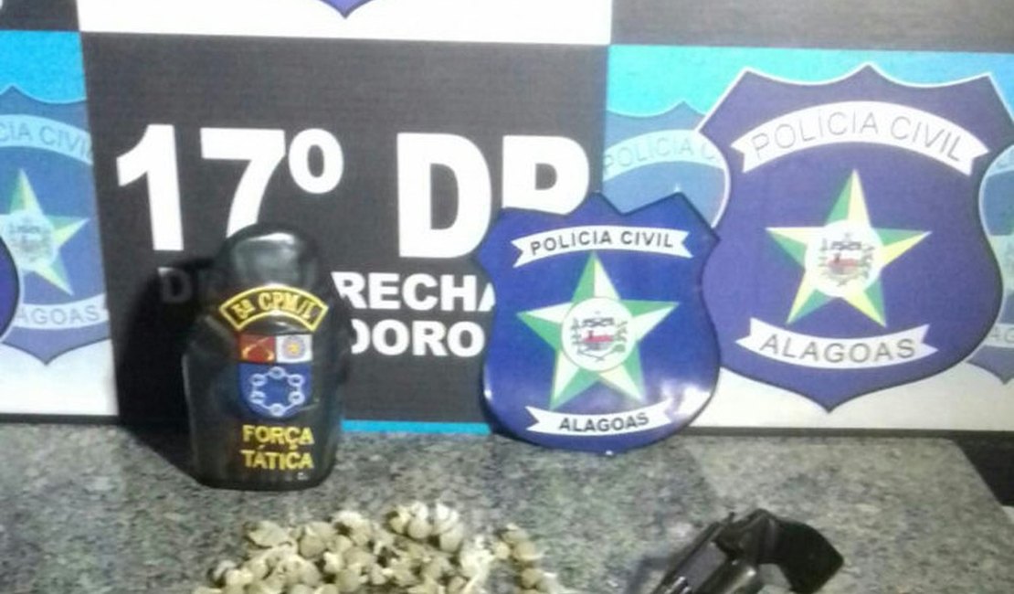 Operação prende dois em Marechal Deodoro e apreende drogas e armas