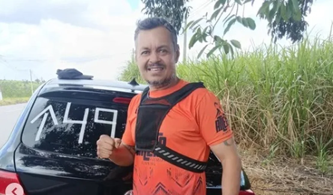 Atleta arapiraquense completa ultramaratona de 49 km em comemoração aos seus 49 anos de idade