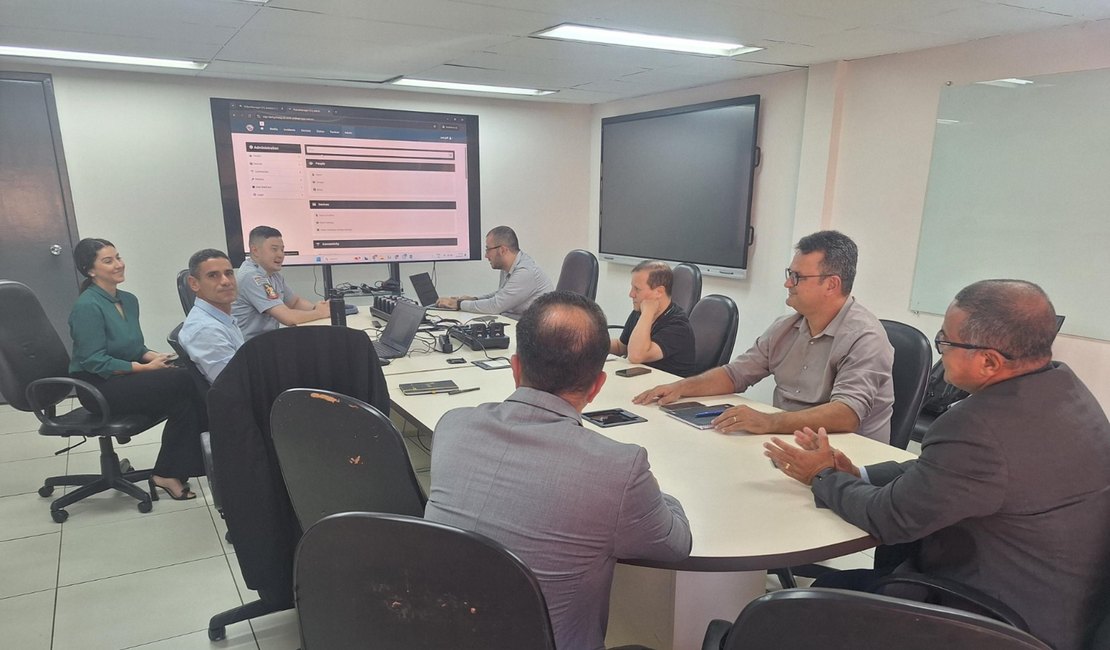 Comissão de estudo sobre câmeras corporais da SSP-AL conhece tecnologia usada pela PM de São Paulo