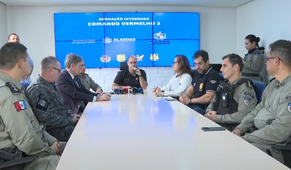 Líder do Comando Vermelho em Alagoas está foragido no Rio de Janeiro, afirma SSP
