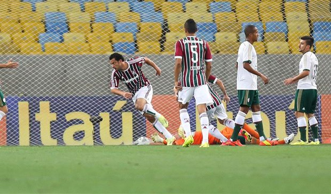 No Maracanã, Fluminense vence e afunda Palmeiras