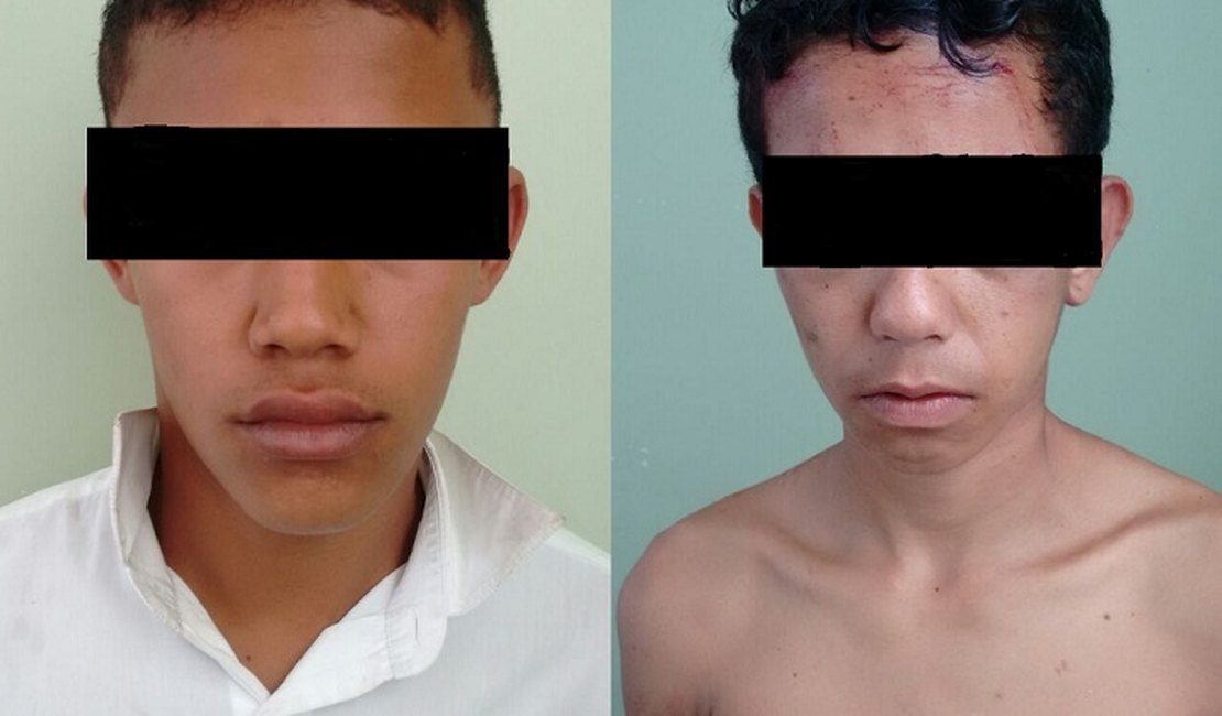 Força Tática apreende menores com arma de fogo e recupera moto roubada em Arapiraca