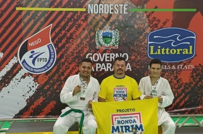 Atletas do Ronda Mirim conquistam medalhas na Copa Regional Nordeste de Taekwondo em João Pessoa