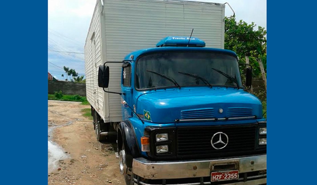 Polícia Civil recupera carga e caminhão roubados em Arapiraca