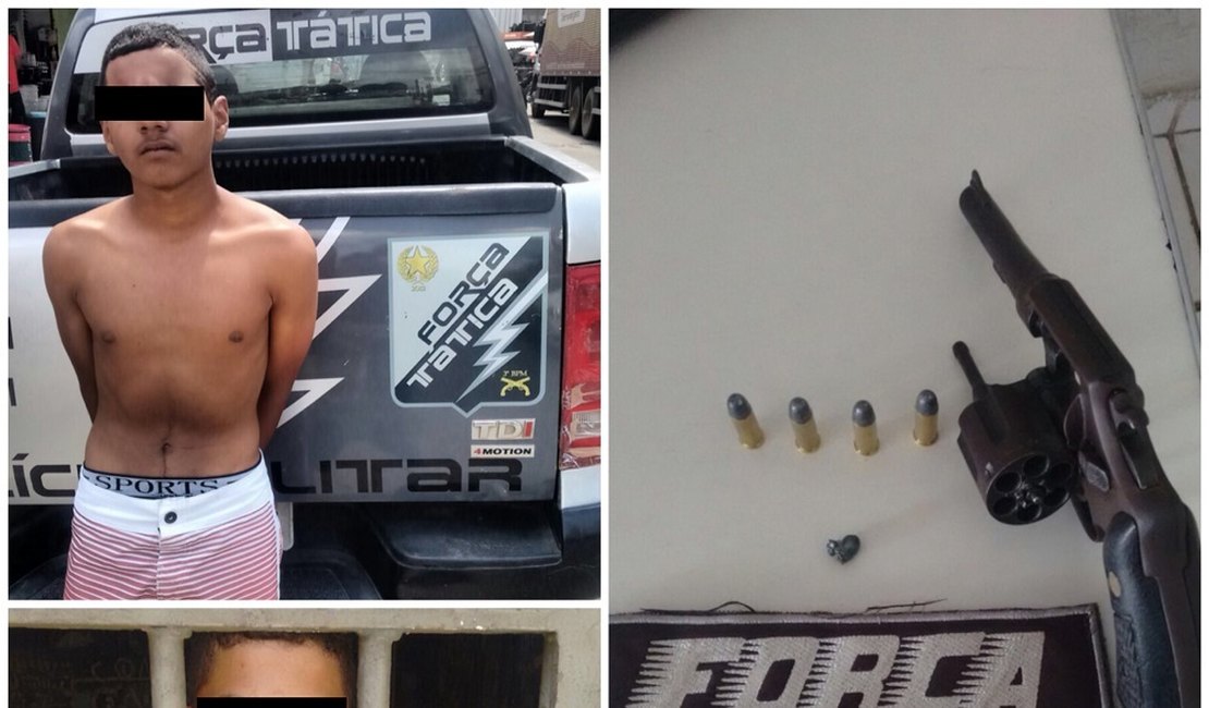 Menores roubam motocicleta e acabam apreendidos no bairro Cacimbas em Arapiraca