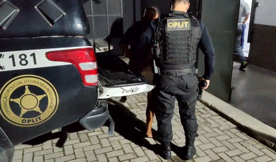 OPLIT prende suspeito de estupro de vulnerável no Vergel do Lago