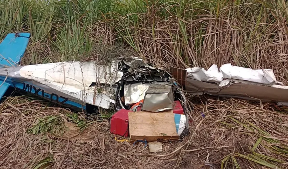 PF assume investigação de acidente aéreo em Coruripe após apreensão de quase 200 kg de cocaína