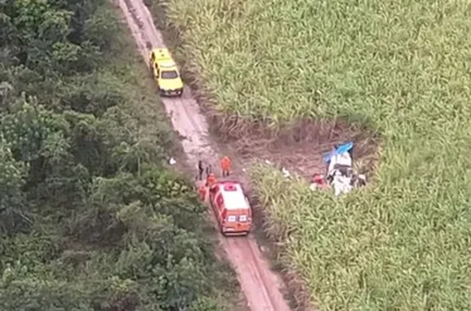 Avião que caiu em Coruripe com R$ 9 milhões em cocaína terá destroços levados para Arapiraca