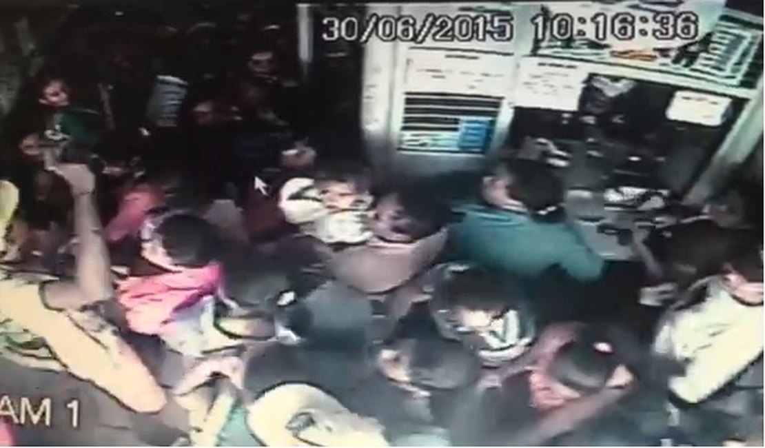 Bandidos assaltam casa lotérica de Igaci e clientes correm assustados