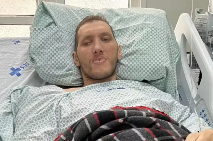 Homem mais alto do Brasil, Ninão amputa perna esquerda em Campina Grande
