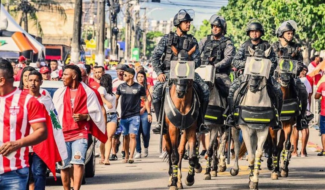 Campeonato Alagoano: veja detalhes do esquema de segurança para a final entre CRB e ASA