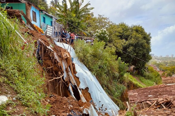 Atualização: chuvas intensas deixam 42 pessoas desabrigadas e 142 desalojadas em Alagoas, aponta Defesa Civil do Estado