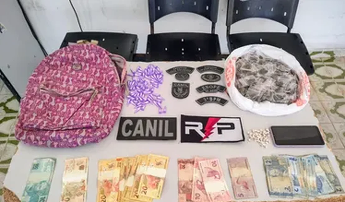 Homem é preso por tráfico de drogas após tentar fugir da polícia em Arapiraca