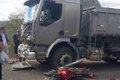 Motociclista morre em grave acidente com caminhão caçamba na AL-145, no Sertão