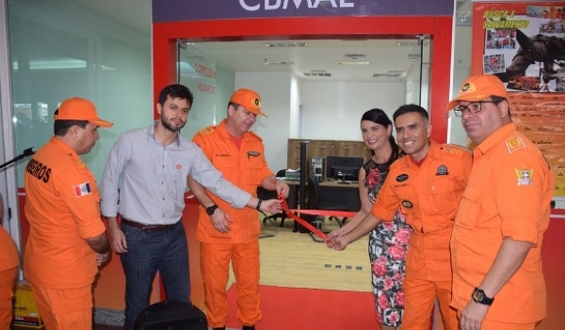 Corpo de Bombeiros instala sala de atendimento no Garden Shopping Arapiraca