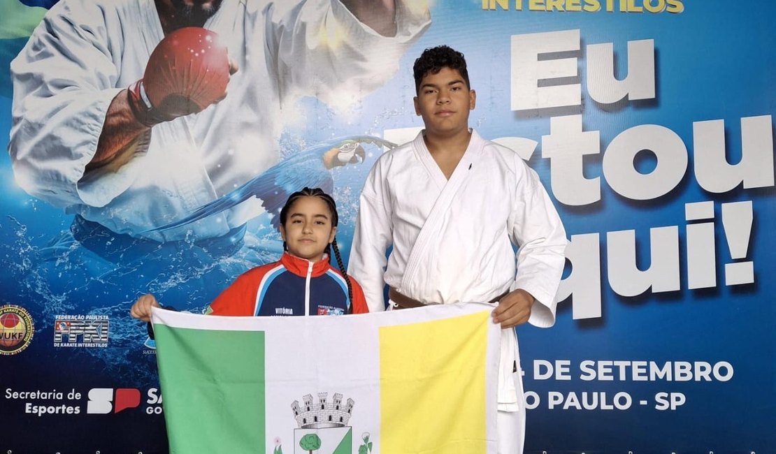Atletas de Arapiraca brilham no Campeonato Brasileiro de Karatê em São Paulo