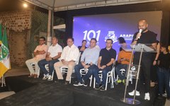 Entrega de pavimentação de ruas no bairro Jardim Tropical