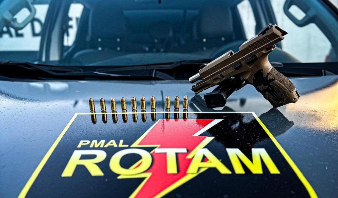 Guarnições do Comando de Missões Especiais da PM-AL apreendem nove armas de fogo nas últimas 48 horas em Maceió