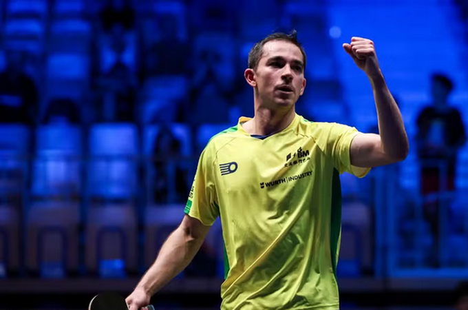 Hugo Calderano vence algoz das Olimpíadas e é bicampeão na Eslovênia
