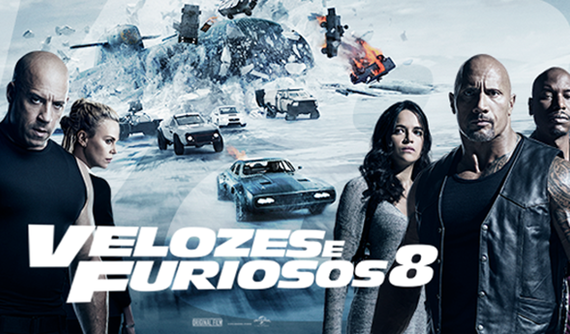 'Velozes e Furiosos 8' estreia nesta quinta (13) na rede Cinesystem
