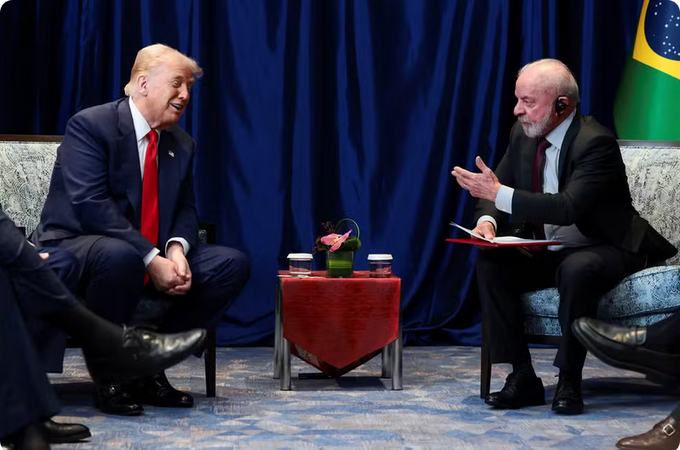 Lula e Trump se encontram na Malásia e indicam início de acordo sobre tarifas
