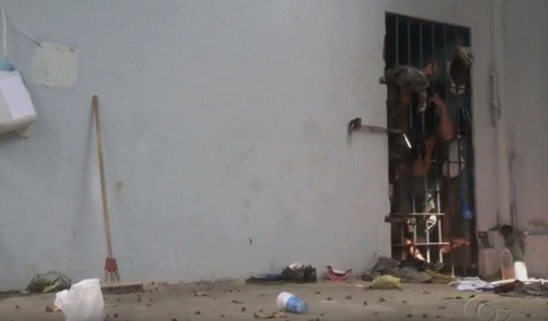 Sem vagas em presídios, unidades de polícia em Arapiraca ficam lotadas