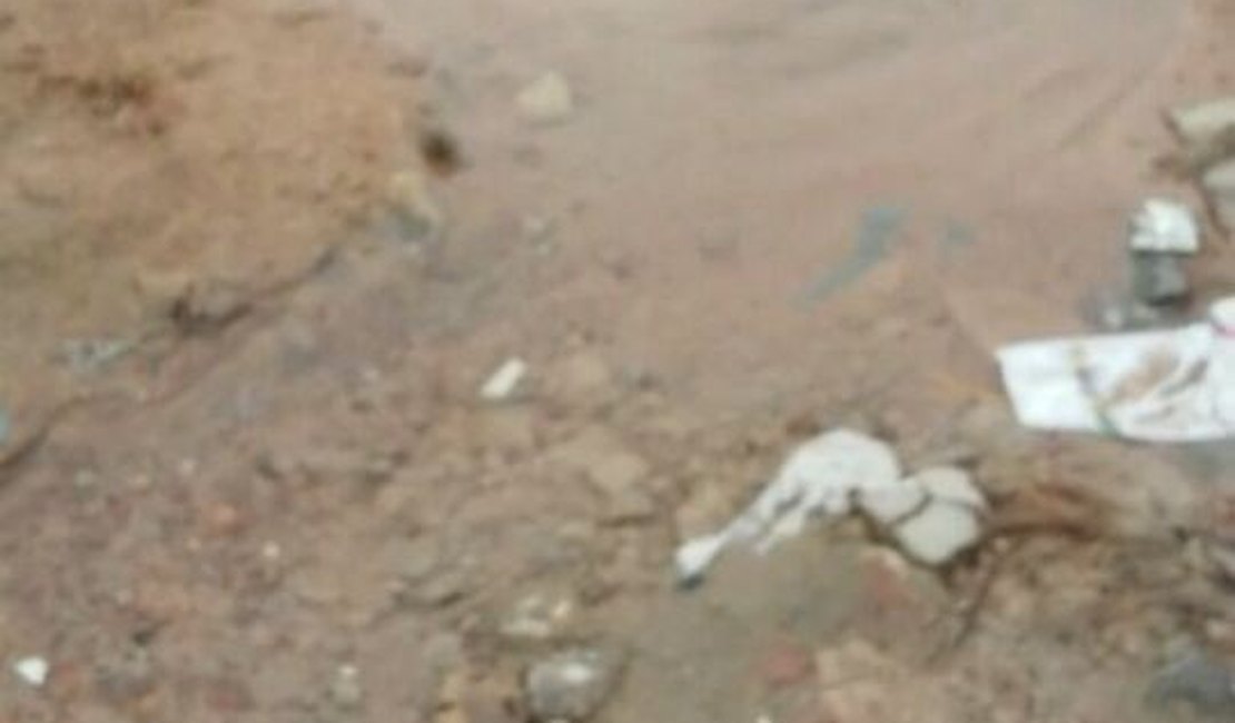 Mais uma denúncia de vazamento de água é registrada em Arapiraca