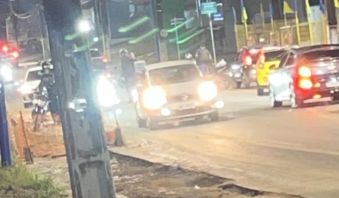 Colisão entre duas motos deixa um ferido, em Arapiraca