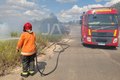 Incêndio de grande proporção atinge vegetação seca na AL-110, em Arapiraca