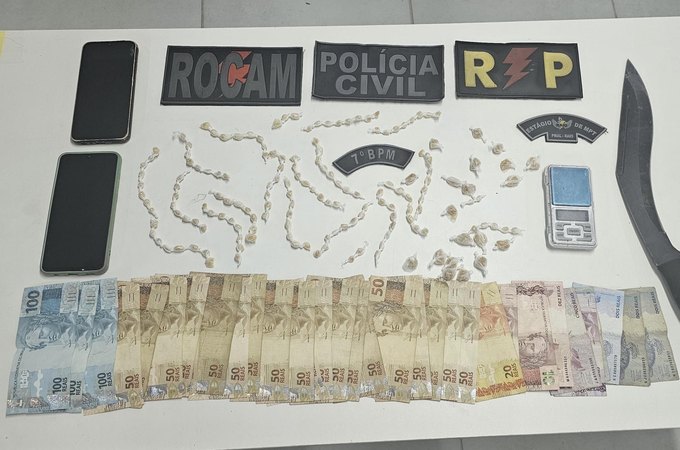 PM encontra drogas e flagra cativeiro de animais durante ação no Sertão alagoano