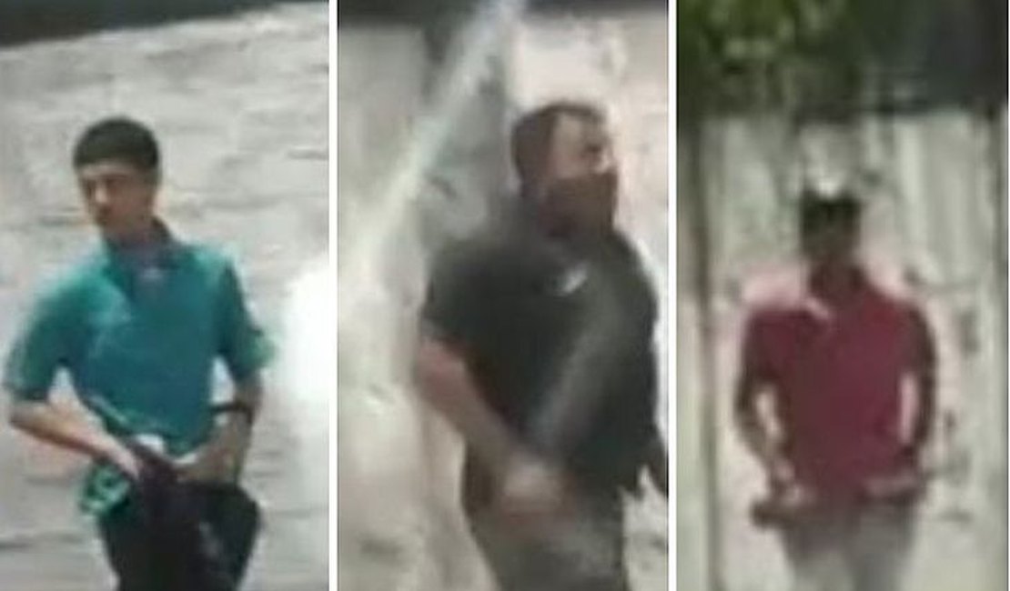 VÍDEO: Assaltantes roubam passageiros de van em frente a Universidade Federal de Alagoas