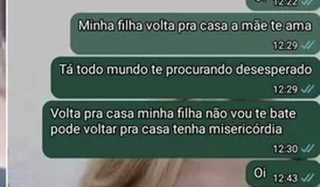 Menina que sumiu após interagir com homem em jogo online é achada