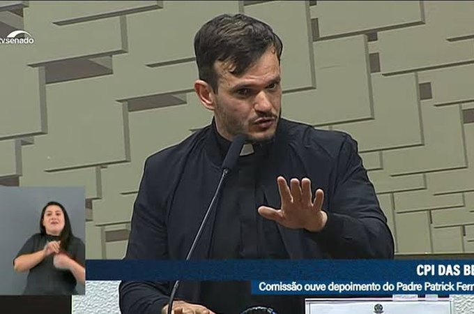Quem tem voz na internet tem que falar contra, diz padre Patrick em CPI das Bets