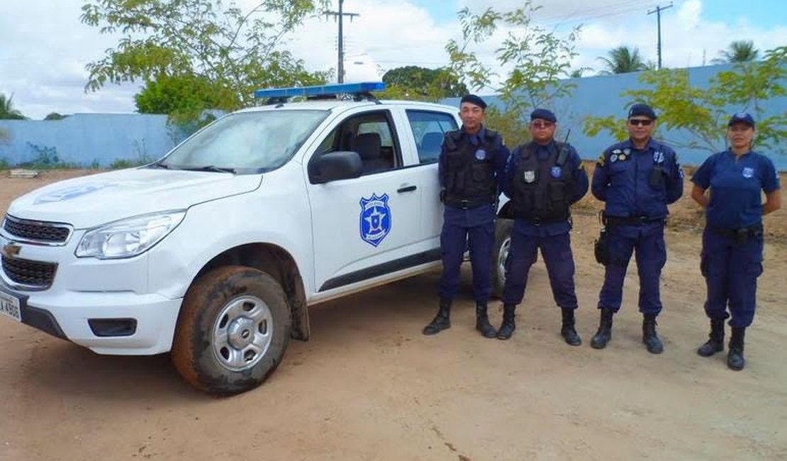 Guarda Civil de Girau do Ponciano presta socorro à vítima de disparo de arma de fogo