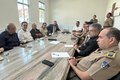 Secretário de Segurança e Comandante da PM recebem familiares do jovem Gabriel Lincoln