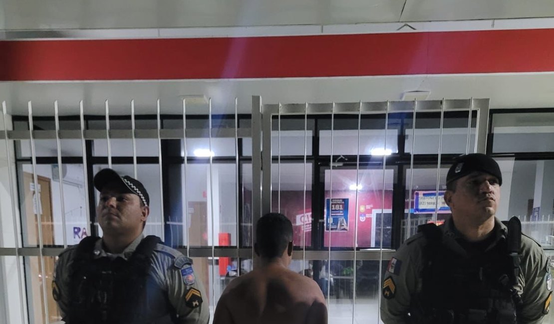 Homem é preso após ameaçar matar um veterano da PM, no Sertão alagoano
