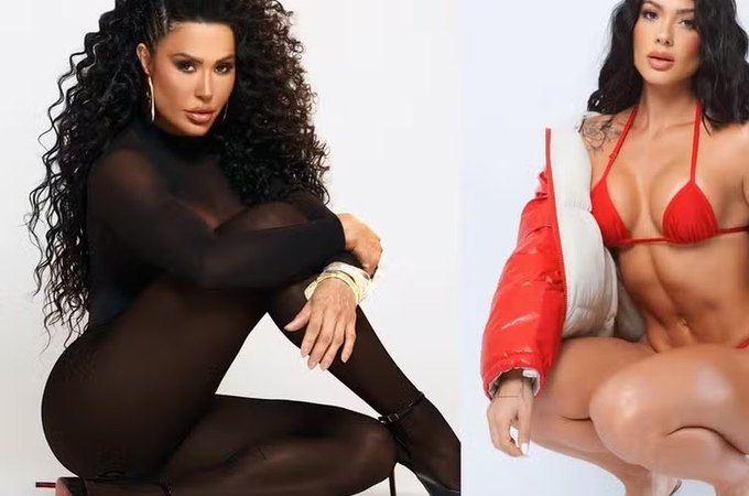 Gracyanne Barbosa perde contrato de publicidade para atual namorada de Belo