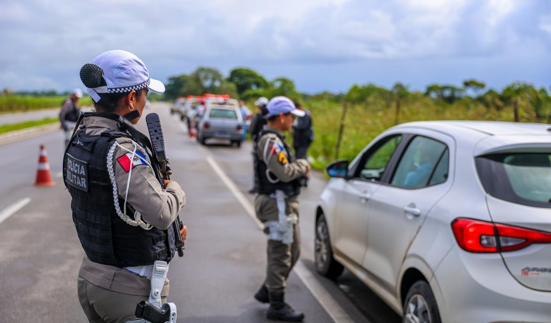 PM de Alagoas efetua 49 prisões durante a 20ª edição da Operação Força Total
