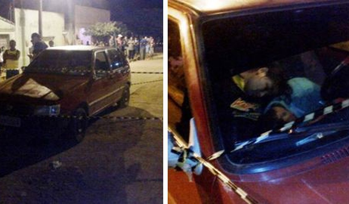Casal de jovens é assassinado dentro de automóvel em Arapiraca